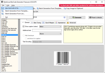 ByteScout BarCode Generator screenshot 7