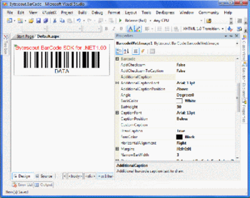 Bytescout BarCode Generator SDK screenshot