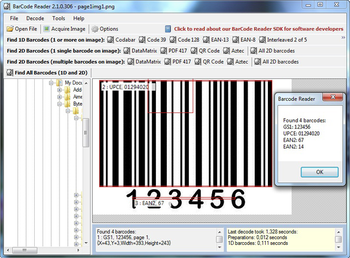 Bytescout BarCode Reader SDK screenshot 2