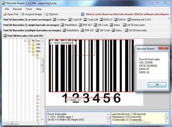 Bytescout BarCode Reader SDK screenshot 3