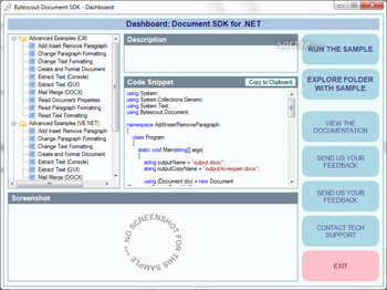 Bytescout Document SDK for .NET screenshot 3