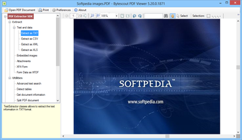 Bytescout PDF Extractor SDK screenshot 2