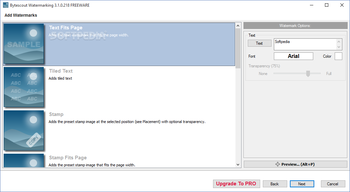 Bytescout Watermarking screenshot 2