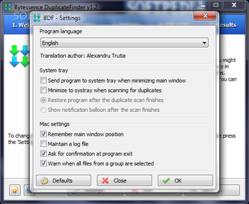 Bytessence DuplicateFinder Portable screenshot 7