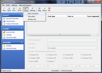 Bytessence InstallMaker screenshot 10