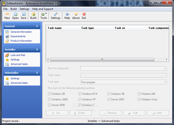 Bytessence InstallMaker screenshot 8