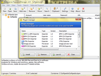 Bytessence PasswordManager (formerly Bytessence PassKeeper) screenshot 6