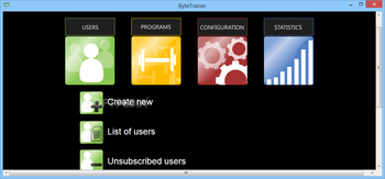 Bytetrainer screenshot