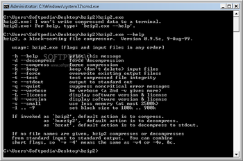 BZIP2 screenshot