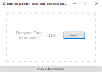 Bzzt! Image Editor screenshot