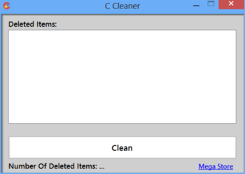 C Cleaner screenshot