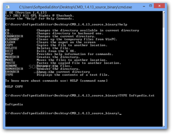 C++ Command Prompt screenshot