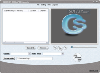 C DVD to iPod Converter Pro screenshot 3