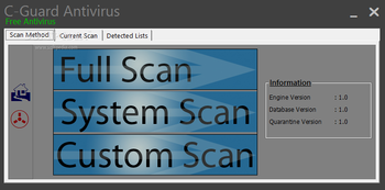 C-Guard Antivirus screenshot 2