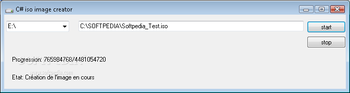 C# Iso Image Creator screenshot