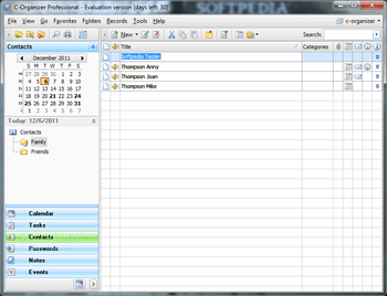 C-Organizer Professional screenshot 3