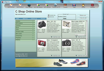 C-Shop screenshot 2