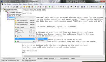 C to Pascal Converter screenshot 2