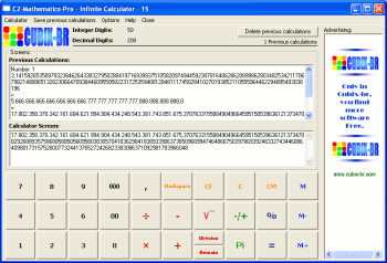 C2-Mathematics-Pro-InfiniteCalculator-1S screenshot 3