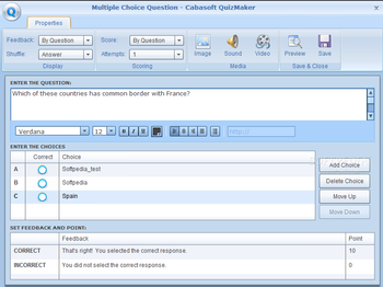 Cabasoft QuizMaker screenshot 3