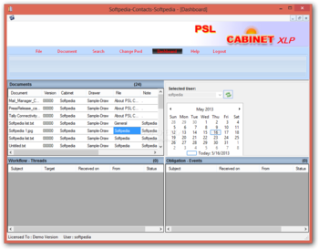 CABiNET eDMS screenshot 4