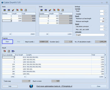 Cable DrumFit screenshot