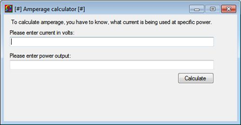 Cable resistance and power consumption calculator screenshot 3