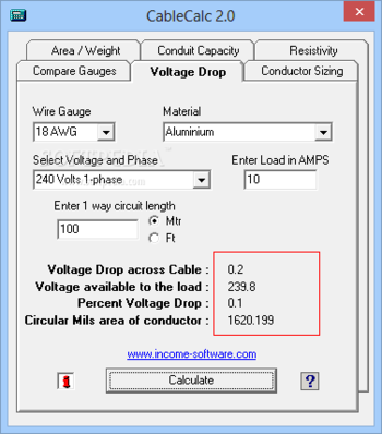 CableCalc screenshot 5