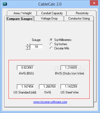 CableCalc screenshot 6