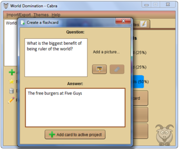Cabra Portable screenshot