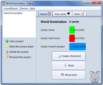 Cabra Portable screenshot 2