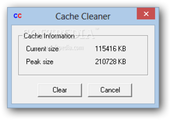 Cache Cleaner screenshot