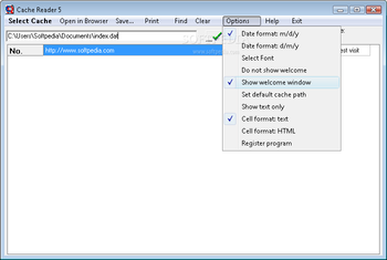 Cache Reader screenshot