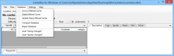 Cachebox for Windows screenshot 3
