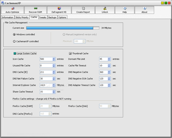 CachemanXP screenshot 4
