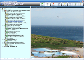 CacheXtraktor screenshot