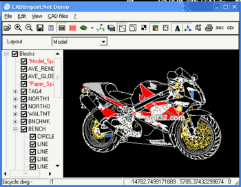 CAD Import .NET: DWG, DXF, PLT screenshot 3