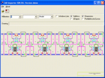 CAD Importer SDK DLL screenshot