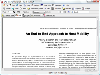 CAD-KAS PDF Editor screenshot 2