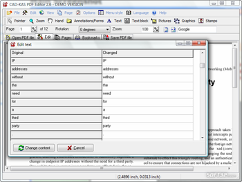 CAD KAS PDF Editor screenshot 3