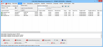 CAD-KAS Warehouse Inventory (formerly Warehouse Inventory) screenshot 5