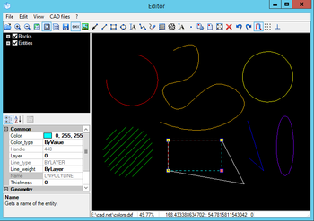 CAD .NET: DWG DXF CGM PLT library for C# screenshot