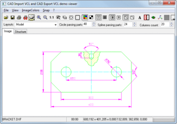 CAD VCL: 2D/3D CAD in Delphi/C++Builder screenshot