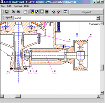 CAD View Plugin for Total Commander screenshot