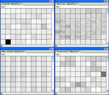 CADpatterns for Adobe Illustrator CS screenshot