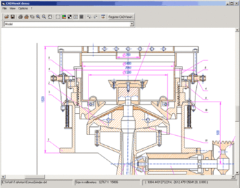 CADViewX: ActiveX for DWG, DXF, PLT, CGM screenshot