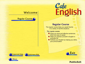 Cafe English screenshot