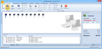 Cafe Manila Cybercafe Management Professional Version (formerly Cafe Manila) screenshot 2