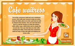Cafe Waitress screenshot