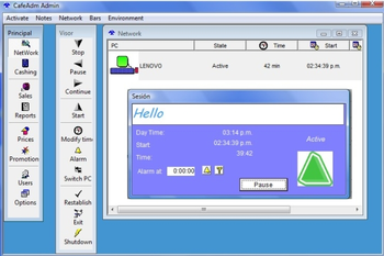 CafeAdm Solution screenshot